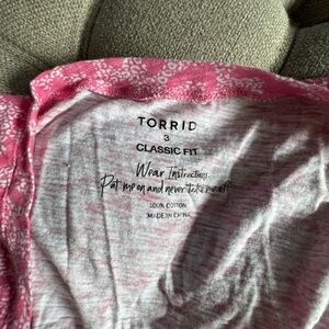 Torrid Pink Classic Fit Tee